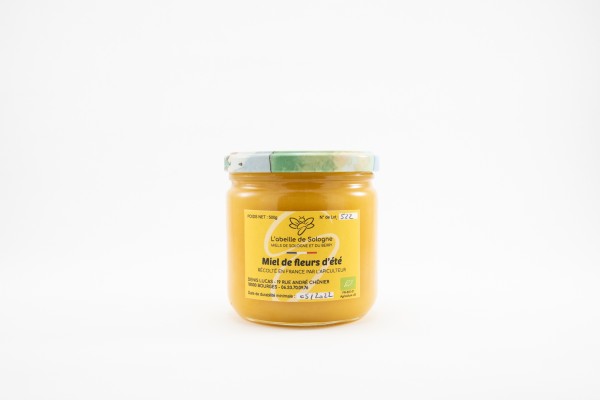 Miel de fleurs d'été BIO - 500g